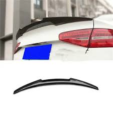 2013-2016 Audi A4 B8 M4 Style Rear Spoiler Glossy Black | Carteil