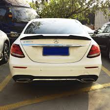 2016-2023 Mercedes W213 E-Class PSM Style Rear Spoiler Glossy Black | Carteil