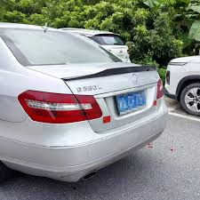 2009-2016 Mercedes W212 PSM Style Rear Spoiler Glossy Black | Carteil