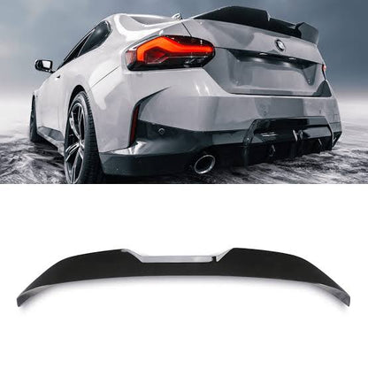 BMW 2 Series G42 Coupe M Performance Style (2022) Rear Spoiler | Gloss Black ABS | Adhesive