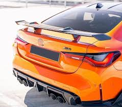 2012-2021 BMW 4 Series M4 Style glossy black  Spoiler | Carteil