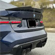 2020-2025 BMW 3 Series G20 PSM Style Rear Spoiler Glossy Black | Carteil