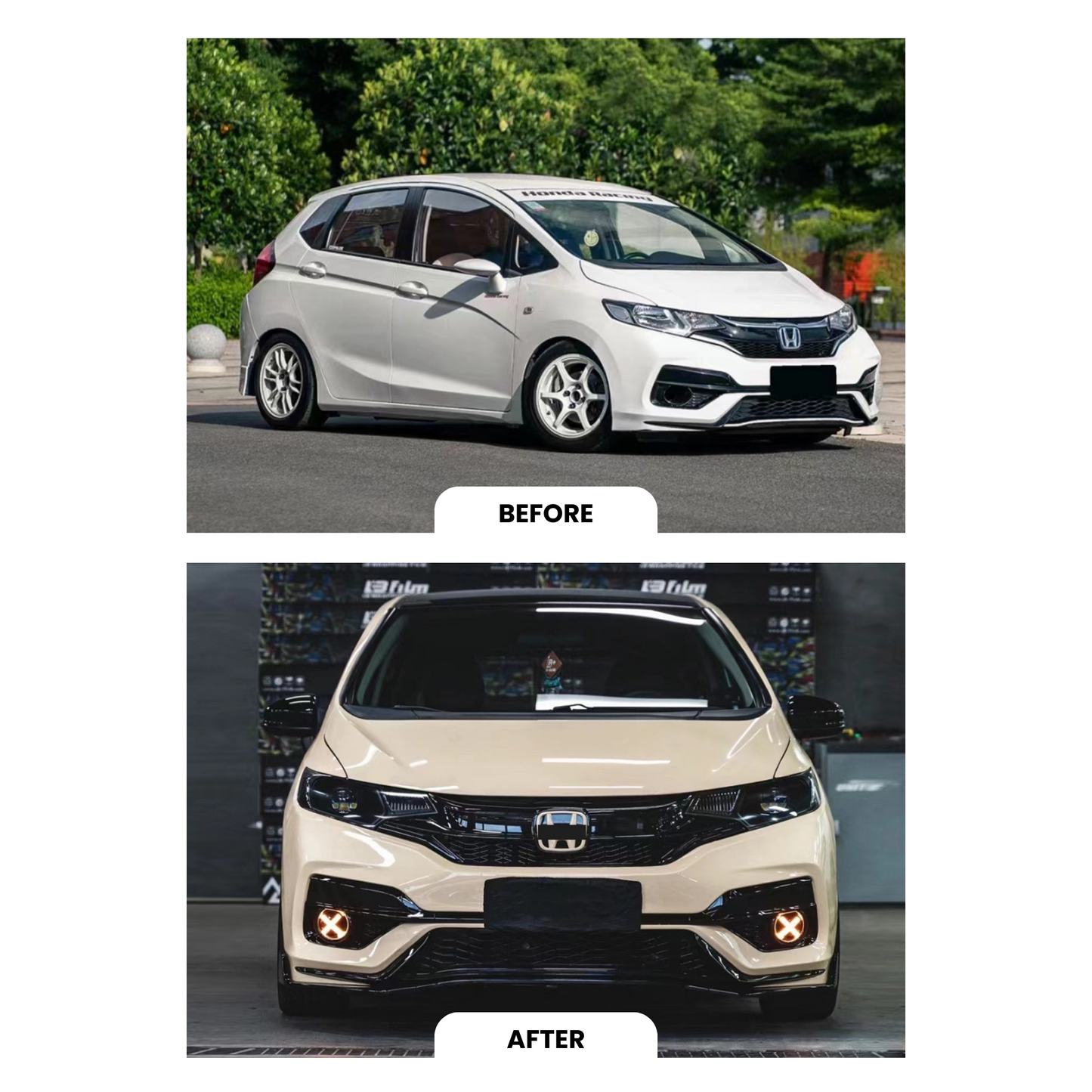 Honda Jazz (Standard to RS) Conversion Bodykit