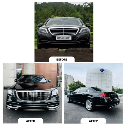 2019 Mercedes-Maybach S-Class W222 Body Kit Glossy Black | Carteil