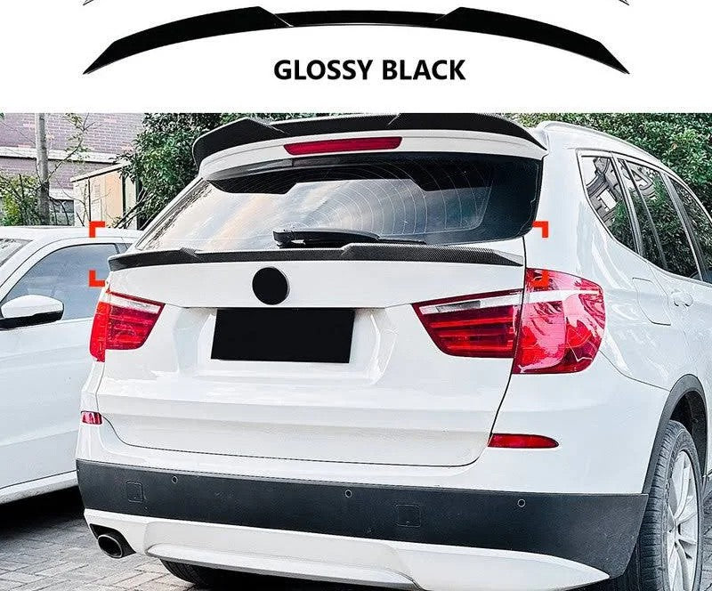 BMW X3 F25 (2011-2018) Mid Spoiler | Gloss Black ABS | Adhesive