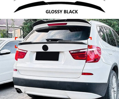 BMW X3 F25 (2011-2018) Mid Spoiler | Gloss Black ABS | Adhesive