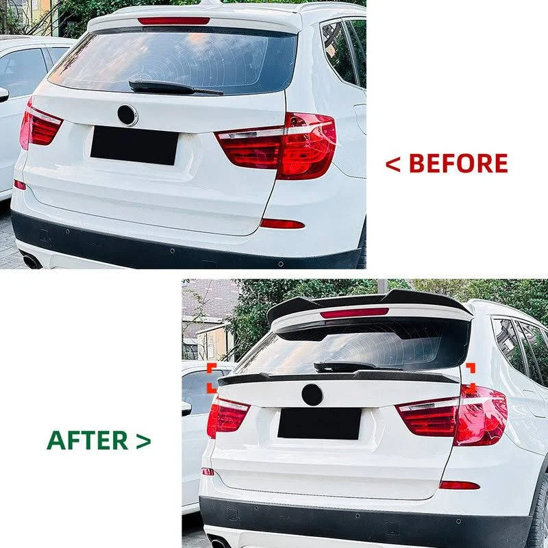 BMW X3 F25 (2011-2018) Mid Spoiler | Gloss Black ABS | Adhesive