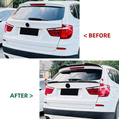 BMW X3 F25 (2011-2018) Mid Spoiler | Gloss Black ABS | Adhesive