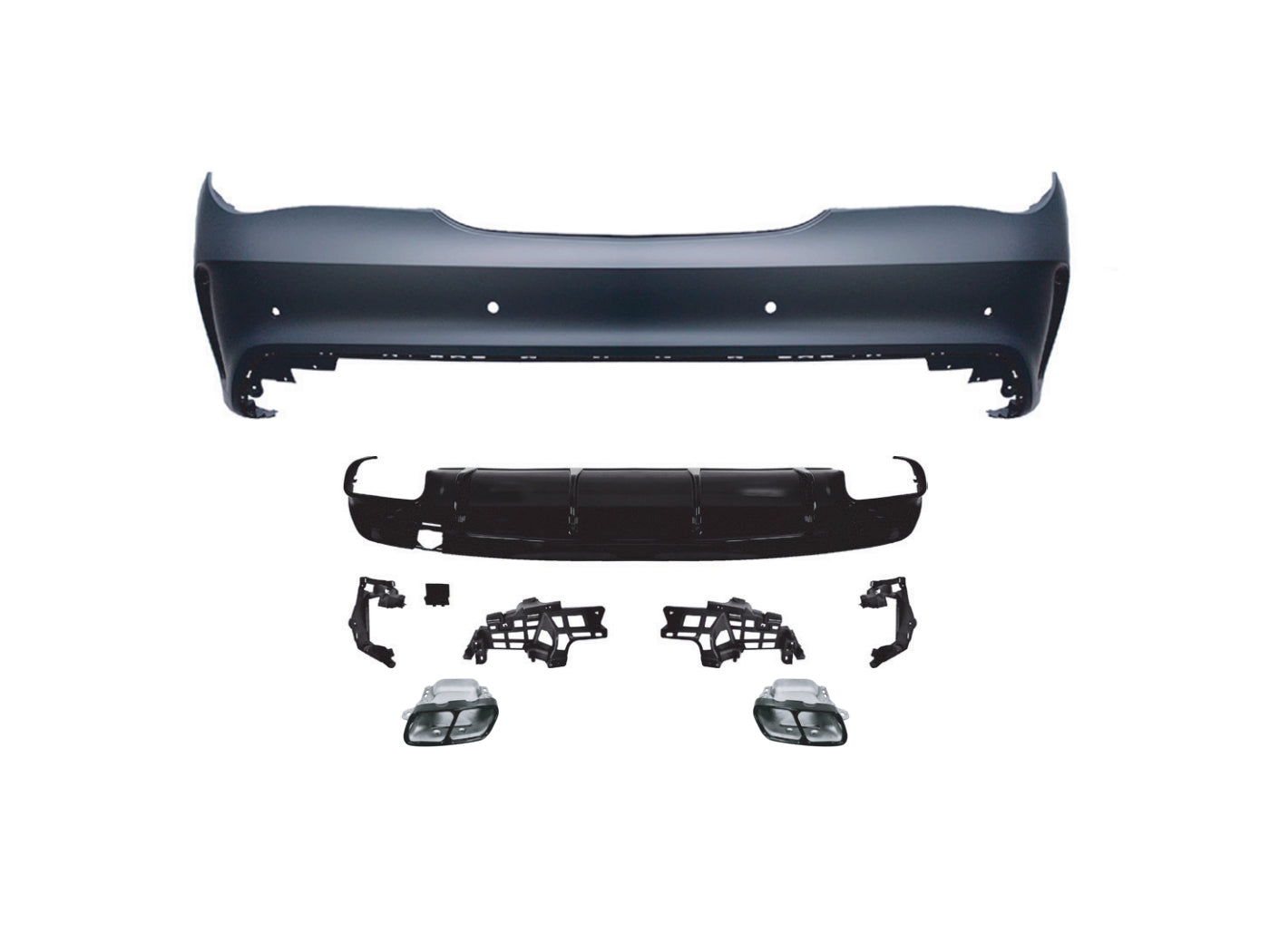 Mercedes-Benz CLA (W117) to AMG 45 Conversion Bodykit (2013-2019)